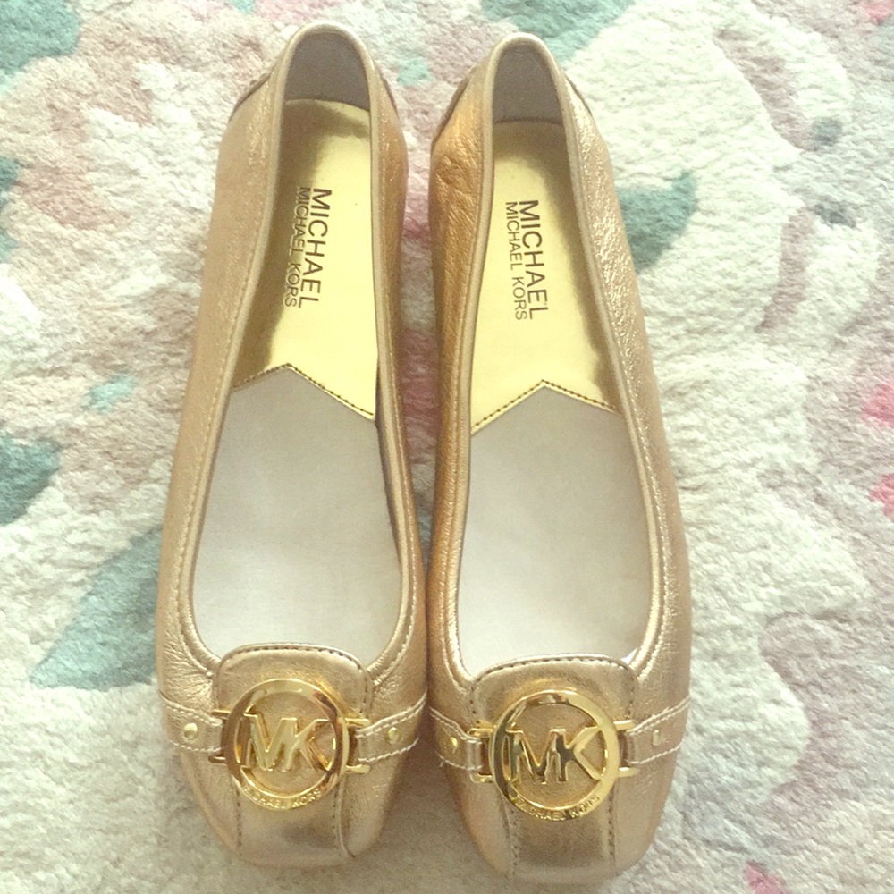 MICHAEL Michael Kors Metallic Fulton Moc